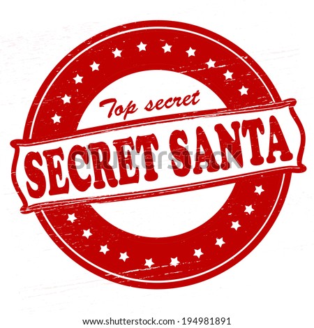 drop list inside inside templates st with text secret santa inside vector illustration drop list inside inside templates st with text secret santa inside vector illustration