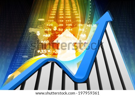 Economical Stock market graph