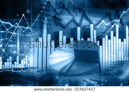 Economical stock market graph