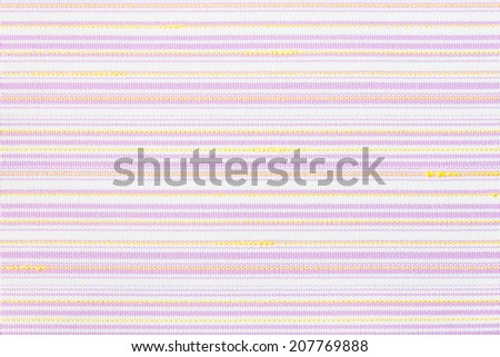 Purple and yellow line fabric texture for modern or general design.