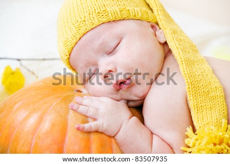baby in yellow