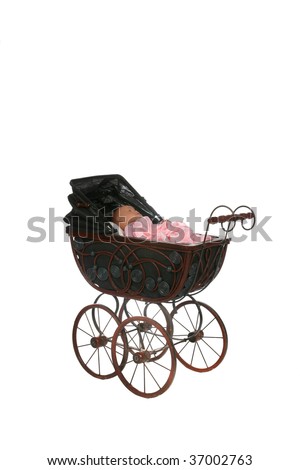 ANTIQUE BABY DOLL CARRIAGE STROLLER | INSTAPPRAISAL