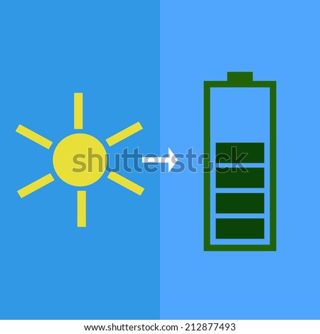 Solar battery as concept of eco-friendly source of energy