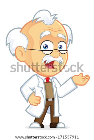 Professor in Welcoming Gesture Professor in Welcoming Gesture