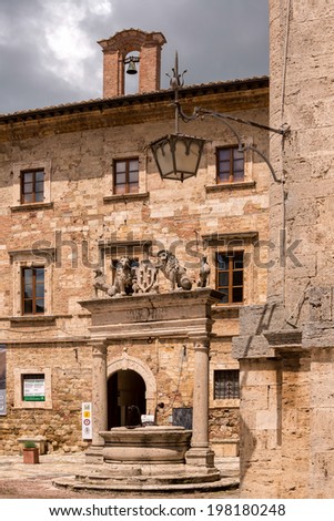 MONTEPULCIANO, TUSCANY/ITALY - MAY 17 : Tourist information building in Montepulciano Italy on May 17, 2013