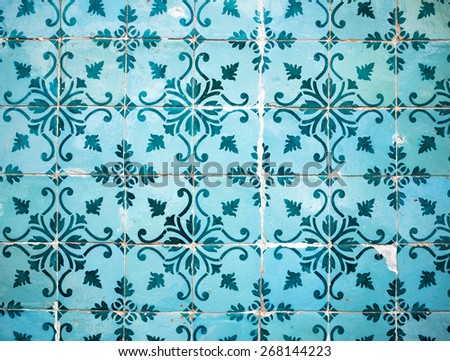 Portuguese Tiles Background