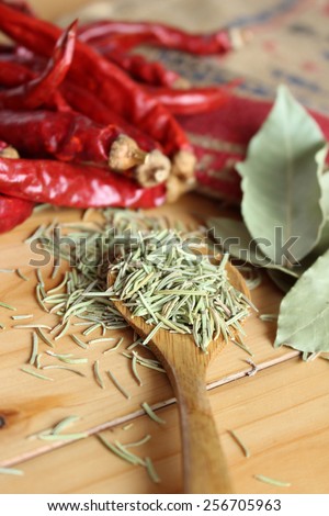 Dried herb and spice