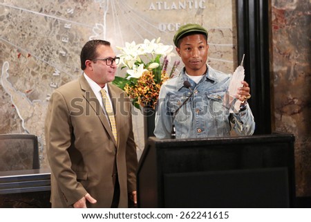NEW YORK, NY - MARCH 20,2015: Pharrell Williams \