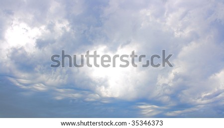 storm sky background, space for Your angels