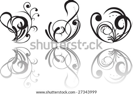 stock vector Abstract tattoo