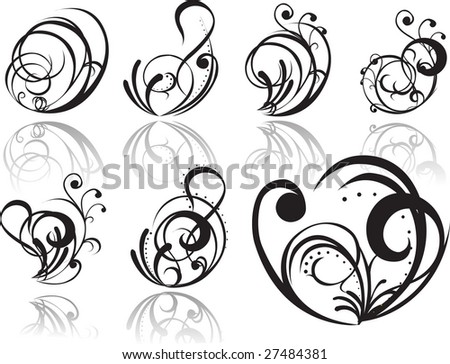 stock vector Abstract tattoo Save to a lightbox Please Login