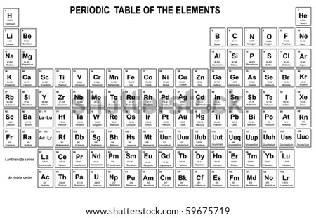 Periodic Table With Atomic Mass And Mass Number. with+atomic+mass+and+mass+