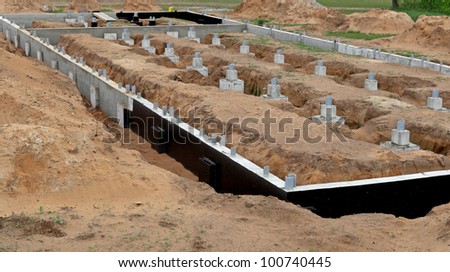A new foundation, building site