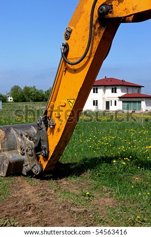 Start excavation work at a construction site