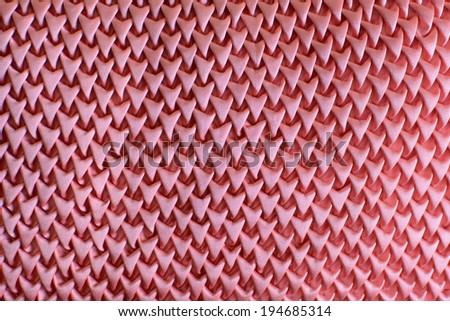 pink silk pillow textured