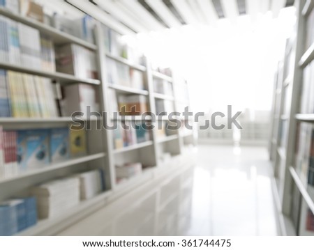 Bookshelf, knowledge ocean, abstract background.