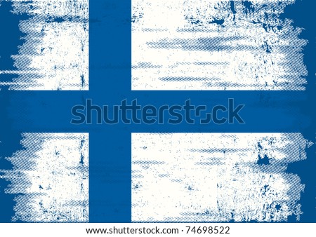 stock vector : Finnish grunge