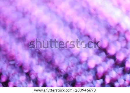 Bokeh in purple Abstract blur lighting design