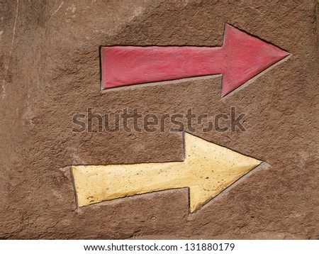 two arrows