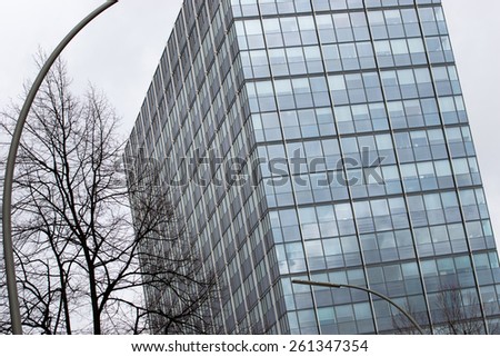 business tower of glass