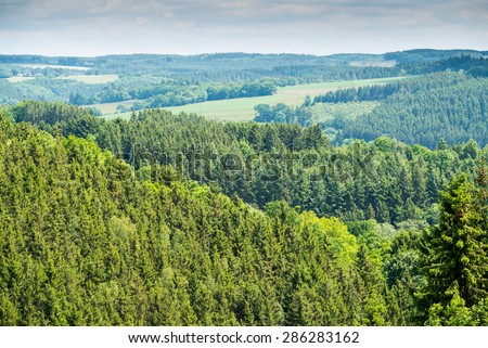 uplands in Germany - Eifel