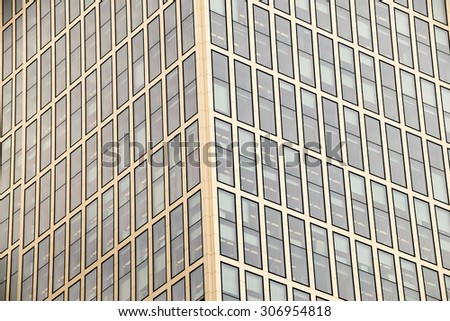 business tower with many windows