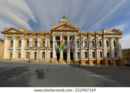 Bolivian Government Building, La Paz