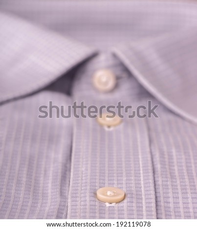 close up of folded shirt