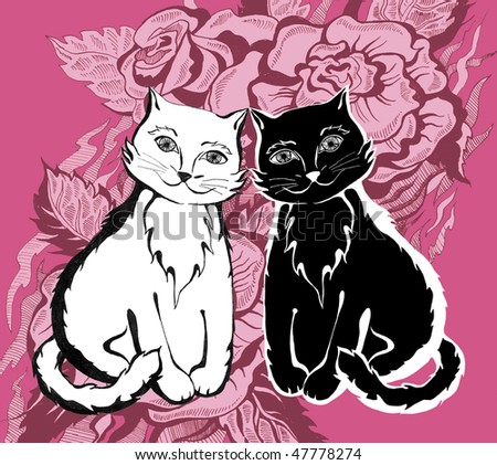 Cats In Pink