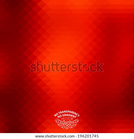 Abstract geometric style background with vibrant red color tones Abstract geometric style background with vibrant red color tones