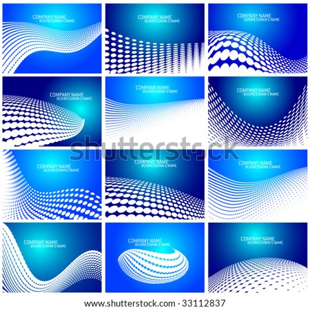 Cool Backgrounds For Business Cards. halftone usiness card or