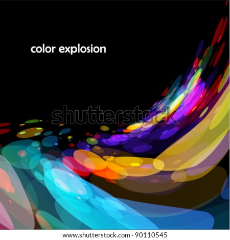 Colour Explosion Background