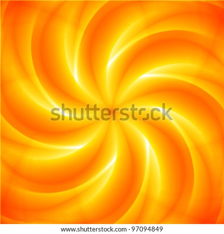 Orange Swirl Logo