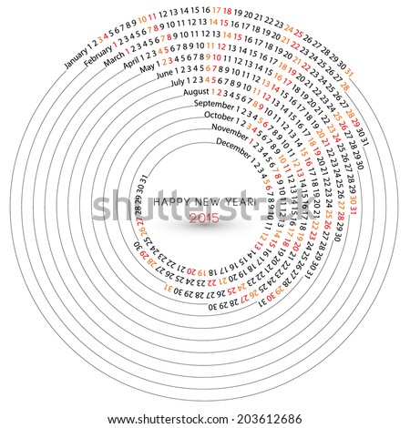 2015 calendar template spiral illustration calendar cover template 2015 calendar template spiral illustration calendar cover template