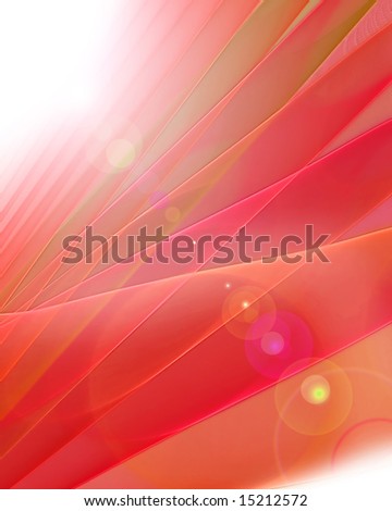 red futuristic fractal background