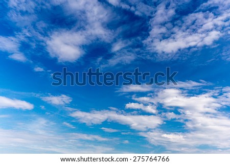 Blue sky and clouds XXL. Sky and clouds background. Sky background / Blue Sky and Clouds
