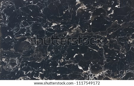 Premium Natural Italian Marble with seamless Black Foil
