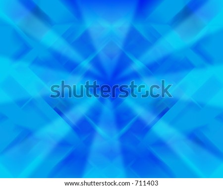 Abstract Light Blue Background With Light Rays For Your Company Banner Or Logo