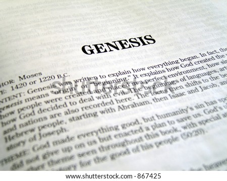 Genesis Book Of The Bible