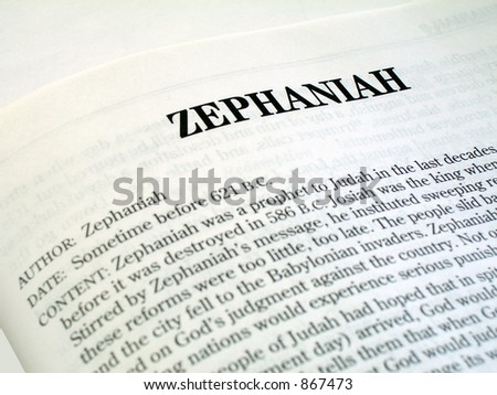 Book Of Zephaniah