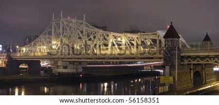 Macombs Dam Bridge is a swing bridge that spans the Harlem River in New York City, connecting the boroughs of Manhattan and the Bronx near Yankee Stadium in New York City