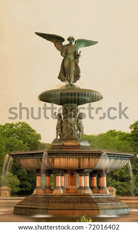 bethesda fountain central park nyc. Central Park in New York
