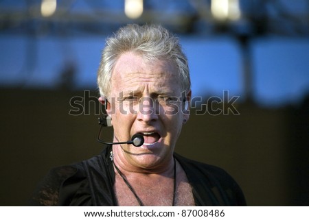 WASHINGTON, DC - JULY 9:  Graham Russell of the band Air Supply performs live on July 9, 2011 in Washington, DC.