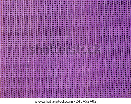 Purple synthetic fabric  background  in sunny day