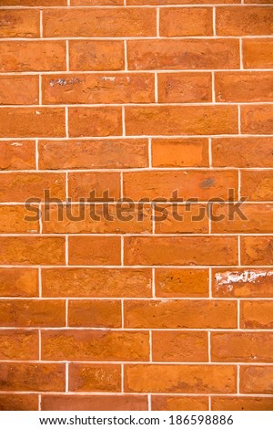 Light Brown Brick Wall, Vertical Shot