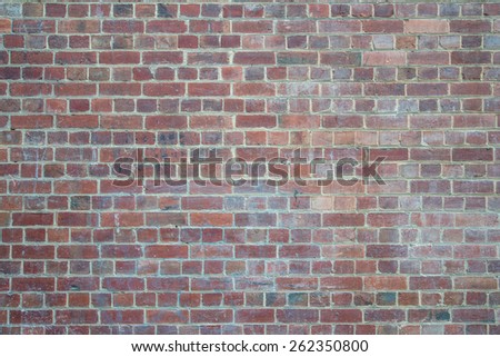 The brick layer background.