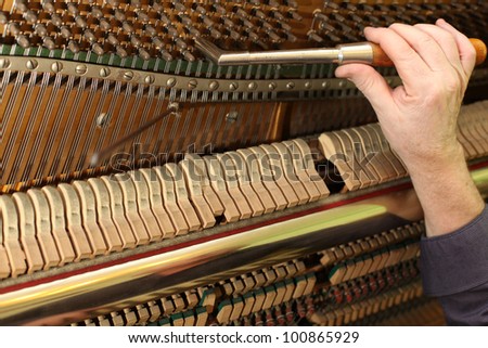 Piano tuning process