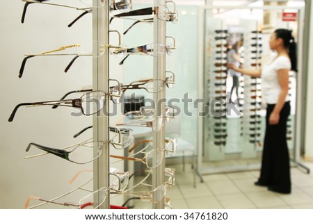 Eye glasses shop