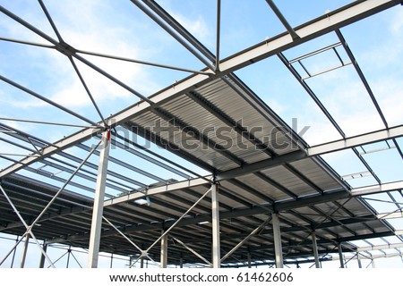 Metal roof construction