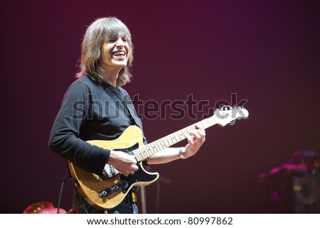 KYIV, UKRAINE - JULY 13: Mike Stern from Mike Stern Band in concert on July 13, 2011 in Kyiv, Ukraine.